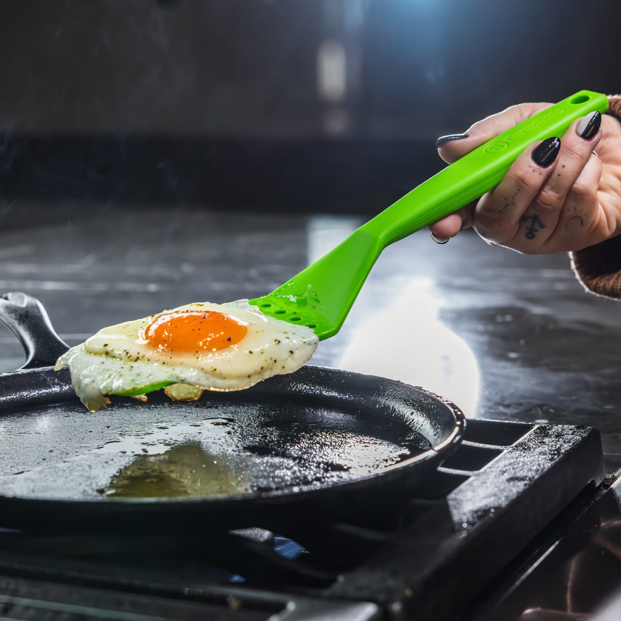 Hi-Temp Silicone Slotted Turner