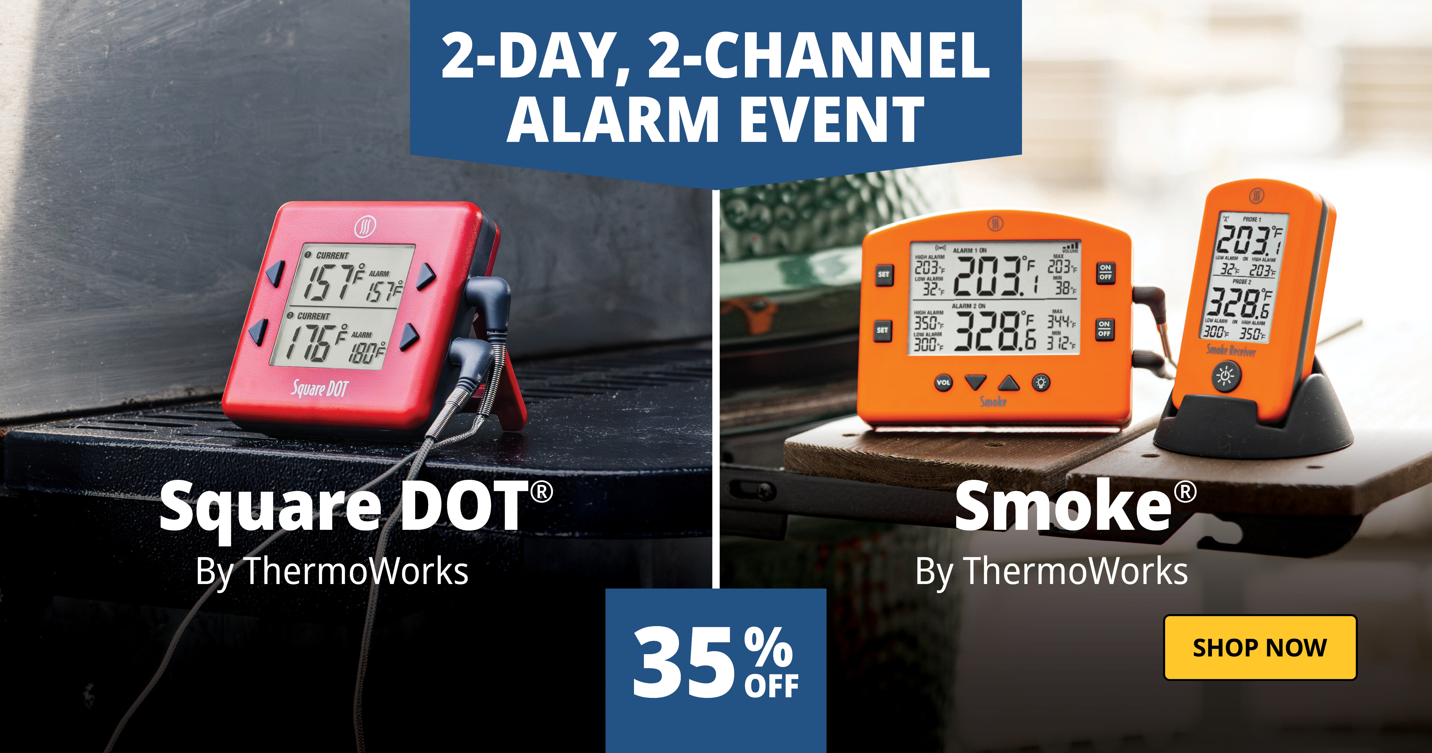 2 Channel Event Square Dot and Smoke