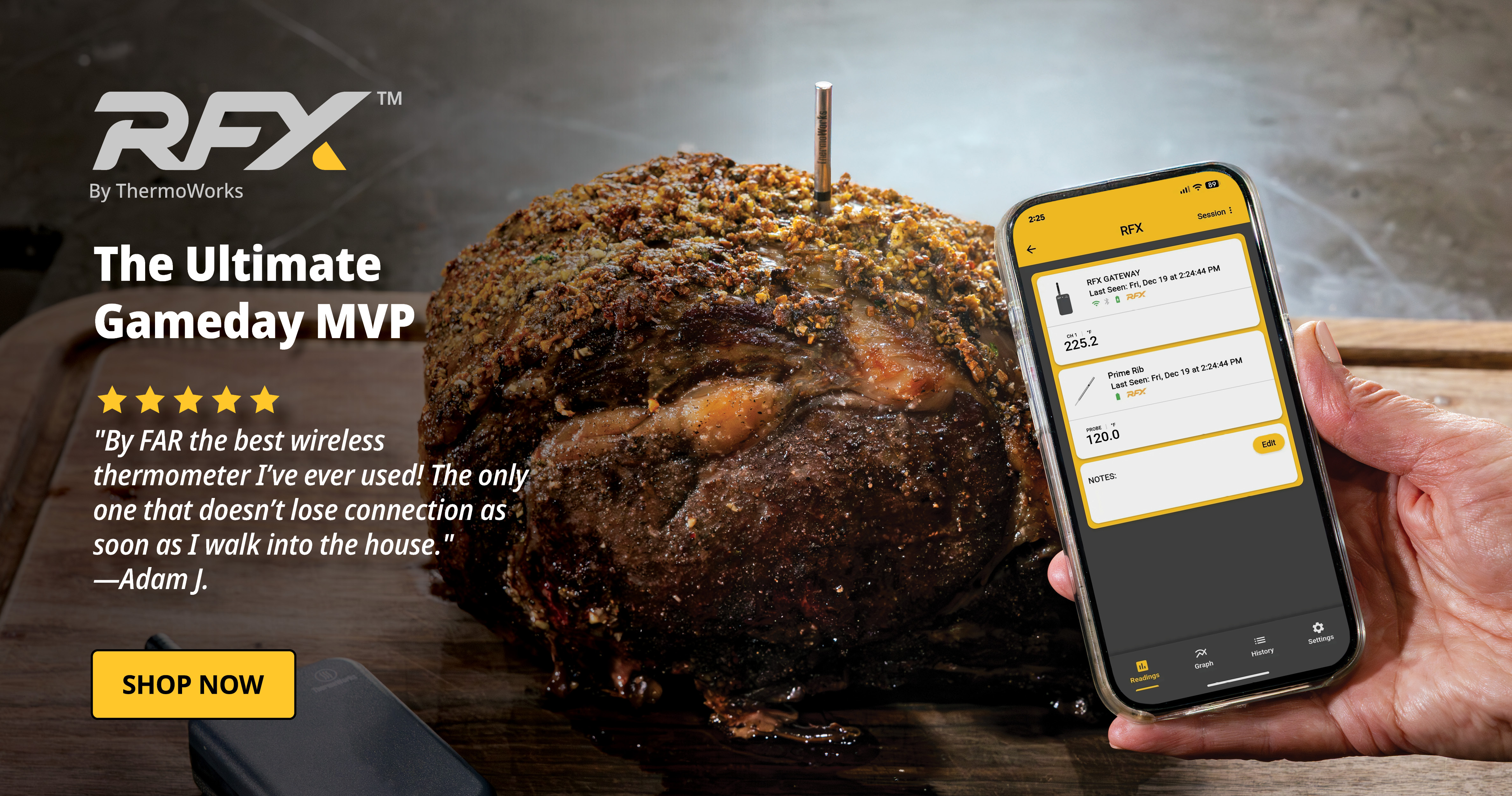 MVP RFX Wireless Thermometer