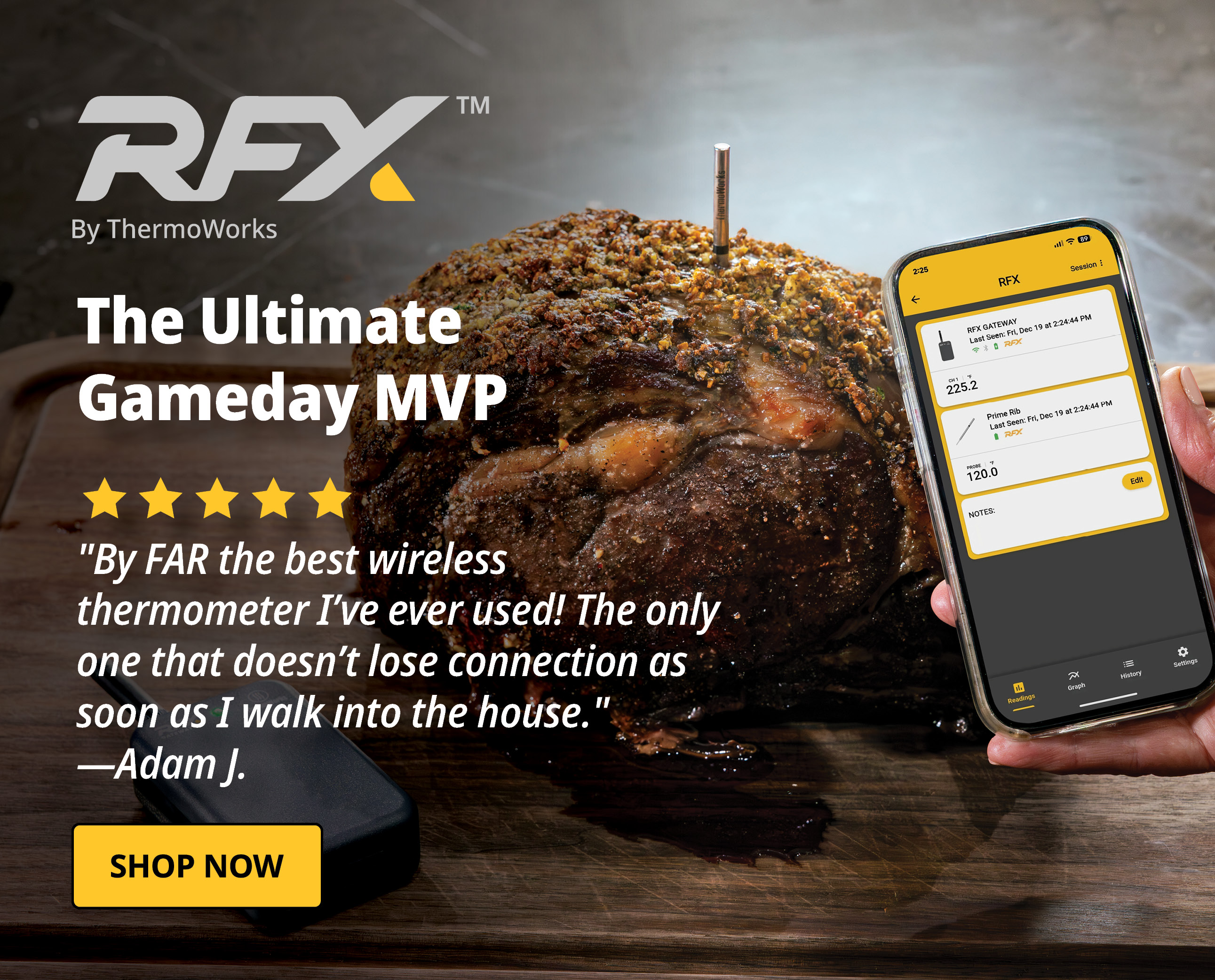 MVP RFX Wireless Thermometer