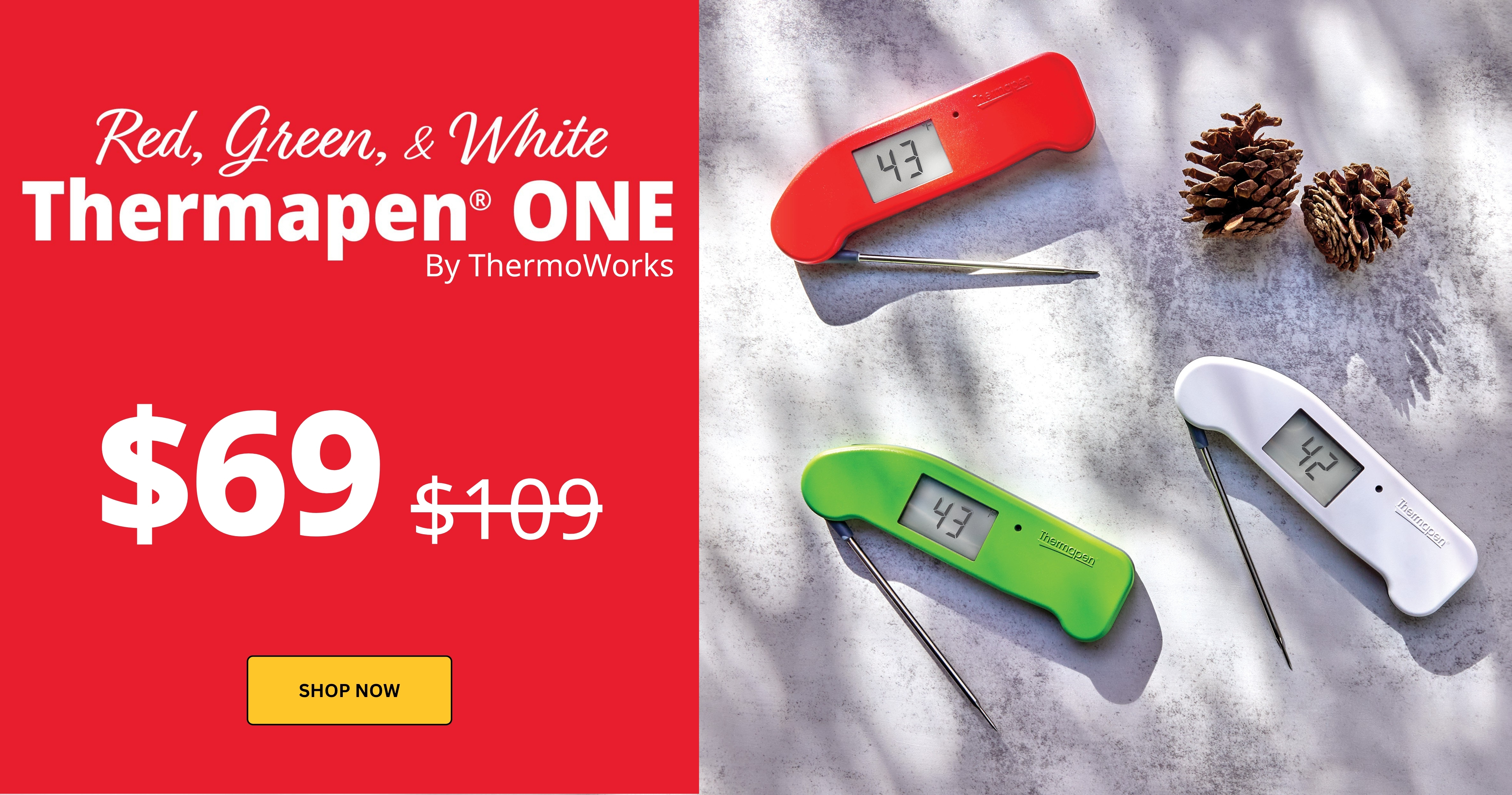 Red White Green Thermapen ONE Sale