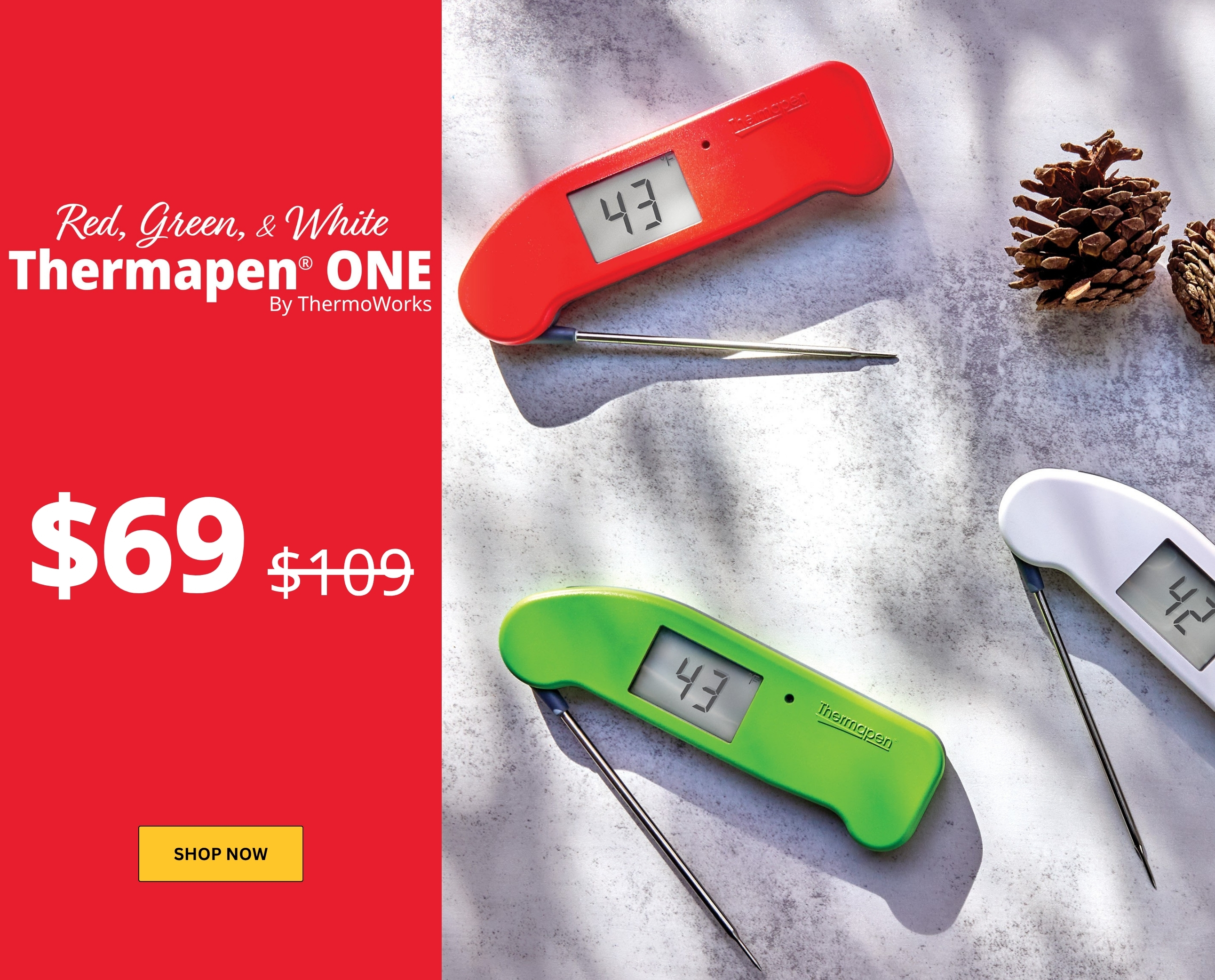 Red White Green Thermapen ONE Sale