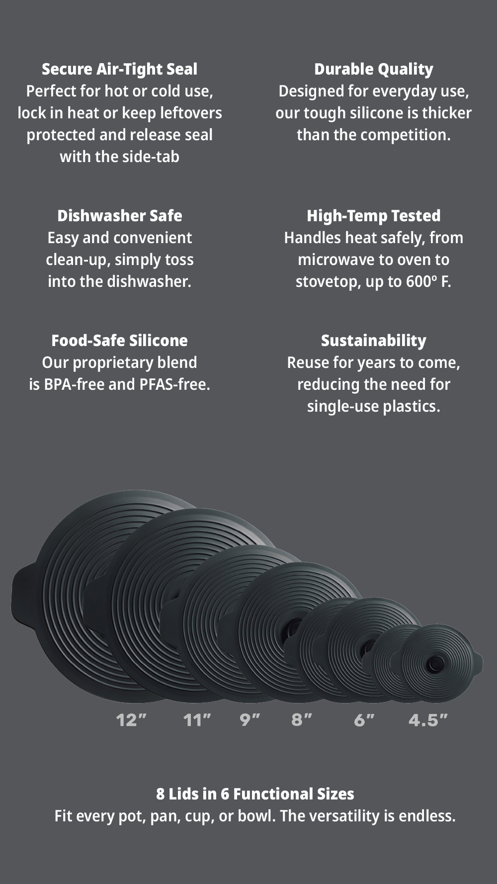 Universal Hi-Temp Silicone Pot Lid Mobile