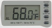 Thermoworks Digital Fridge Freezer Thermometer Waterproof RT615 – Robidoux  Inc