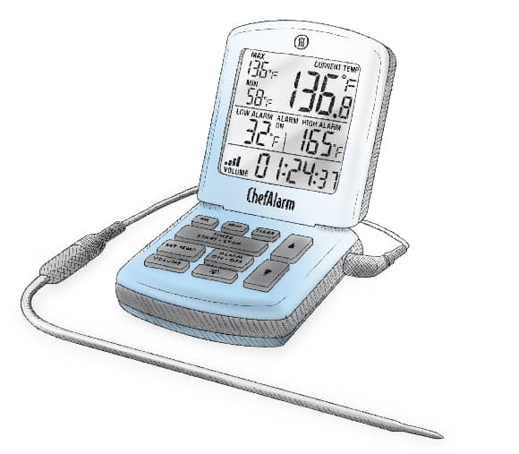 ChefAlarm Meat Thermometer from Thermoworks