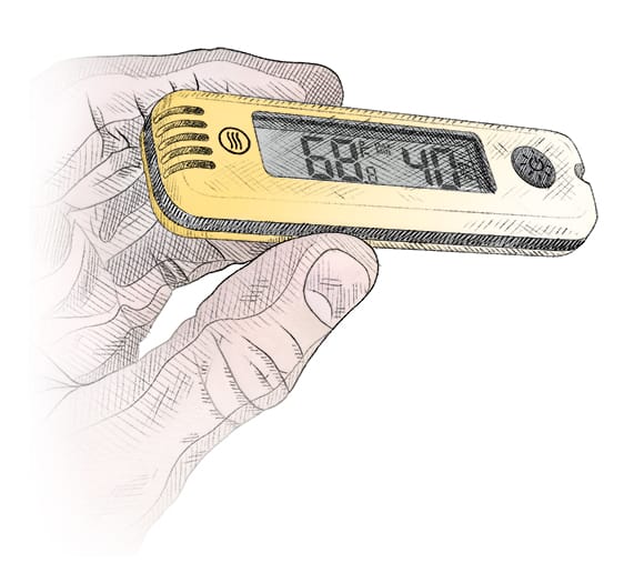 HM-321 Thermo-Hygrometer (Air Humidity/Temperature Meter) (Thermosense  Direct)