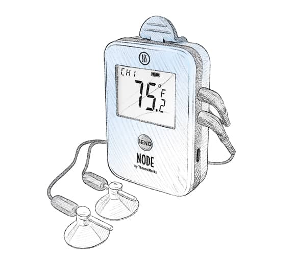 HomeKit Compatible Freezer Temperature Monitoring System