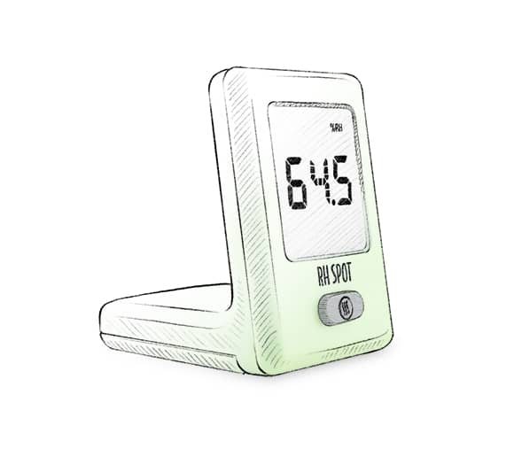 Outdoor Monitor with Spot Check Temperature & Humidity Sensor